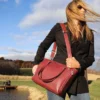 Shoulder Tote Concealed Carry Purse USA Cowhide GTM-86 - product view