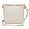 BOHO Mini Crossbody Concealed Carry Purse USA Cowhide GTM-201 u2014 back view, Concealed Carry by Gun Tote'n Mamas
